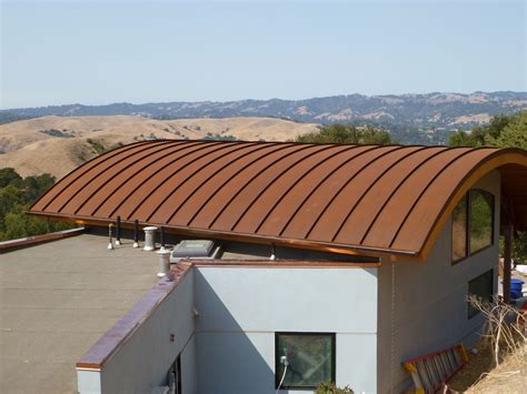 curved metal roof panels